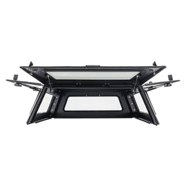 OVS 2007 - 2021 Toyota Tundra - 5.5 ft. Bed Expedition - Truck Cap W/Full Wing Doors, Front and Rear Windows & 3rd Brake Light