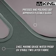 Load image into Gallery viewer, Premium Replacement Soft Top Without Upper Doors, Black Diamond With Tinted Windows - Jeep Wrangler TJ 1997-2006