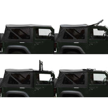 Load image into Gallery viewer, Premium Replacement Soft Top, Black Diamond With Tinted Windows - Jeep Wrangler JK 2 Door 2007-2009