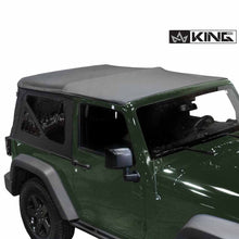 Load image into Gallery viewer, Premium Replacement Soft Top, Black Diamond With Tinted Windows - Jeep Wrangler JK 2 Door 2007-2009