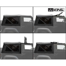 Load image into Gallery viewer, Premium Replacement Soft Top, Black Diamond With Tinted Windows - Jeep Wrangler JK 2 Door 2010-2018