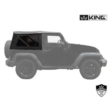 Load image into Gallery viewer, Premium Replacement Soft Top, Black Diamond With Tinted Windows - Jeep Wrangler JK 2 Door 2010-2018