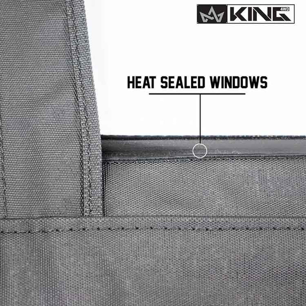 Premium Upper Door Skins Black Diamond Passenger & Driver Side - Jeep Wrangler TJ 1997-2006