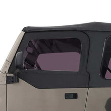 Load image into Gallery viewer, 14019935T King 4WD Premium Upper Door Skins Black Diamond Passenger &amp; Driver Side Jeep Wrangler TJ 1997-2006