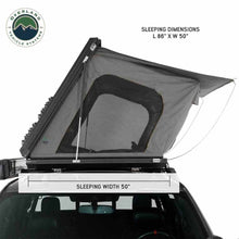 Load image into Gallery viewer, HD Sidewinder Side Load Aluminum Hard Shell Roof Top Tent, Grey Body &amp; Green Trim