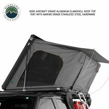 Load image into Gallery viewer, HD Sidewinder Side Load Aluminum Hard Shell Roof Top Tent, Grey Body &amp; Green Trim