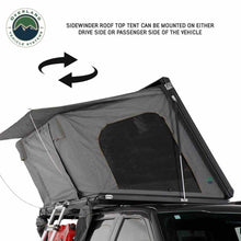 Load image into Gallery viewer, HD Sidewinder Side Load Aluminum Hard Shell Roof Top Tent, Grey Body &amp; Green Trim