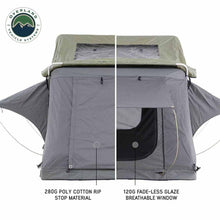 Load image into Gallery viewer, HD Nomadic 3 Extended Soft Shell Roof Top Tent, Grey Body &amp; Green Rainfly