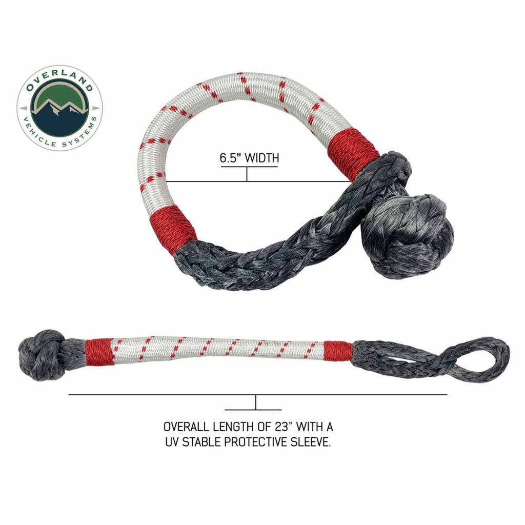 Combo Kit Soft Shackle 7/16" 41,000 lb. and Recovery Ring 4.0" 41,000 lb.