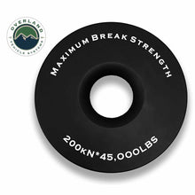 Load image into Gallery viewer, Combo Kit - Soft Shackle 5/8&quot; 44,500 lb. and Recovery Ring 6.25&quot; 45,000 lb. Black
