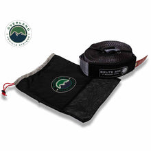 Load image into Gallery viewer, Tow Strap 3&quot; x 30&#39; 30,000 LB. Gray With Black Ends &amp; Storage Bag