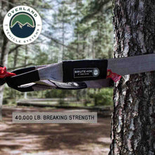 Load image into Gallery viewer, Tree Saver Tow Strap 40,000 lb. 4&quot; x 8&#39; Gray With Black Ends &amp; Storage Bag