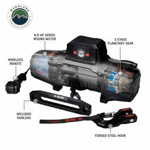 Load image into Gallery viewer, SCAR 10S - 10,000 lbs. Rated Synthetic Rope Winch