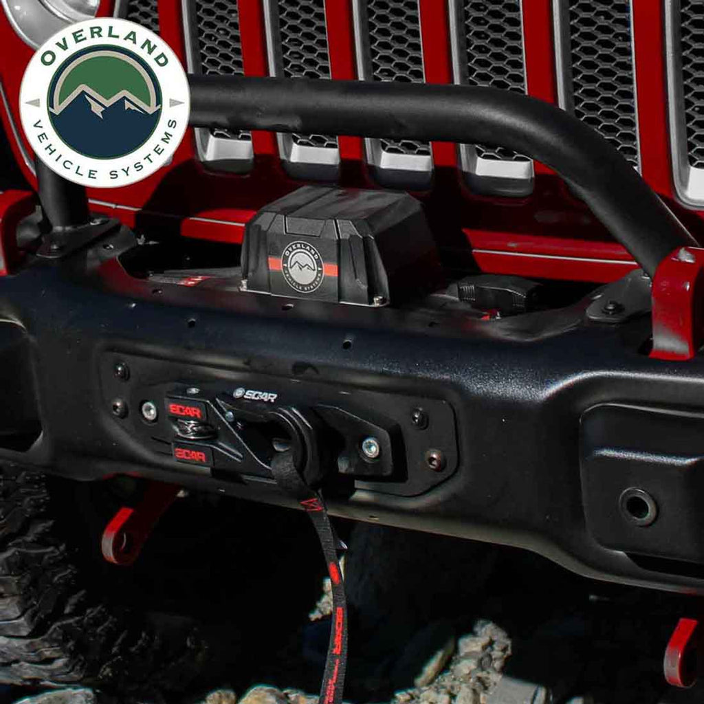 SCAR 10S - 10,000 lbs. Rated Synthetic Rope Winch