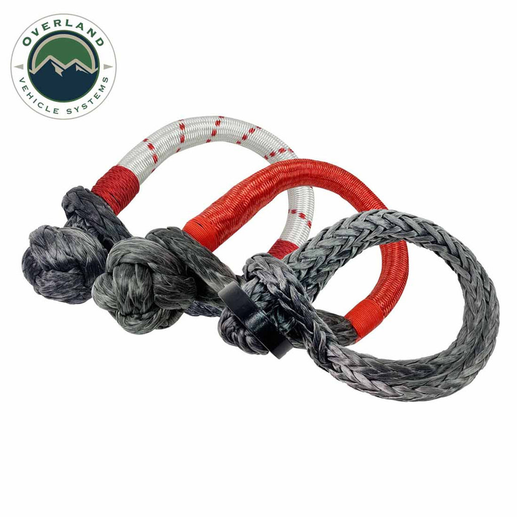Soft Shackle 7/16" x 23" 41,000 LB. with Loop & Abrasive Sleeve & Storage Bag