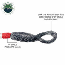 Load image into Gallery viewer, Soft Shackle 7/16&quot; x 23&quot; 41,000 LB. with Loop &amp; Abrasive Sleeve &amp; Storage Bag
