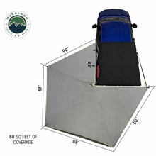 Load image into Gallery viewer, HD Nomadic 270 LT Awning - Driver Side - Dark Gray With Black Travel Cover Universal