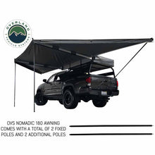 Load image into Gallery viewer, HD Nomadic 180 Degree Awning - Dark Grey with Black Travel Cover Universal