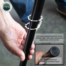 Load image into Gallery viewer, OVS Freedom Bar Mounting Combo W/ HD Nomadic 180 LTE Degree Awning