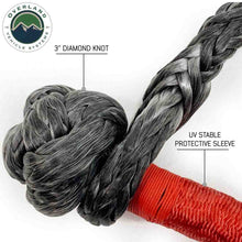 Load image into Gallery viewer, Soft Shackle 5/8&quot; x 23&quot; 44,500 LB. with Loop and Abrasive Sleeve with Storage Bag