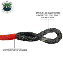 Load image into Gallery viewer, Soft Shackle 5/8&quot; x 23&quot; 44,500 LB. with Loop and Abrasive Sleeve with Storage Bag