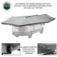 Load image into Gallery viewer, HD Nomadic 270 Passenger Side Awning with Bracket Kit for Mid - High Roofline Vans