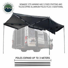 Load image into Gallery viewer, HD Nomadic 270 Passenger Side Awning with Bracket Kit for Mid - High Roofline Vans