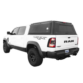 OVS 2019 - 2025 RAM 1500 - 5.7 ft. Bed Expedition - Truck Cap W/Full Wing Doors, Front and Rear Windows & 3rd Brake Light