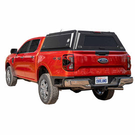 OVS 2024 - 2025 Ford Ranger - 5ft. Bed Expedition - Truck Cap W/Full Wing Doors, Front and Rear Windows & 3rd Brake Light