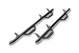 N-Fab Nerf Step 07-17 Toyota Tundra CrewMax 5.6ft Bed - Gloss Black - W2W - 3in