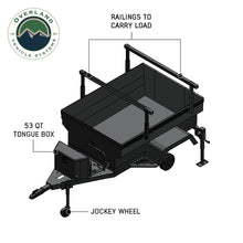 Load image into Gallery viewer, OVS Off Road Trailer - Military Style With Full Articulating Suspension