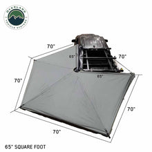 Load image into Gallery viewer, HD Nomadic 270 LTE Awning - Driver Side - Dark Gray with Black Travel Cover Universal