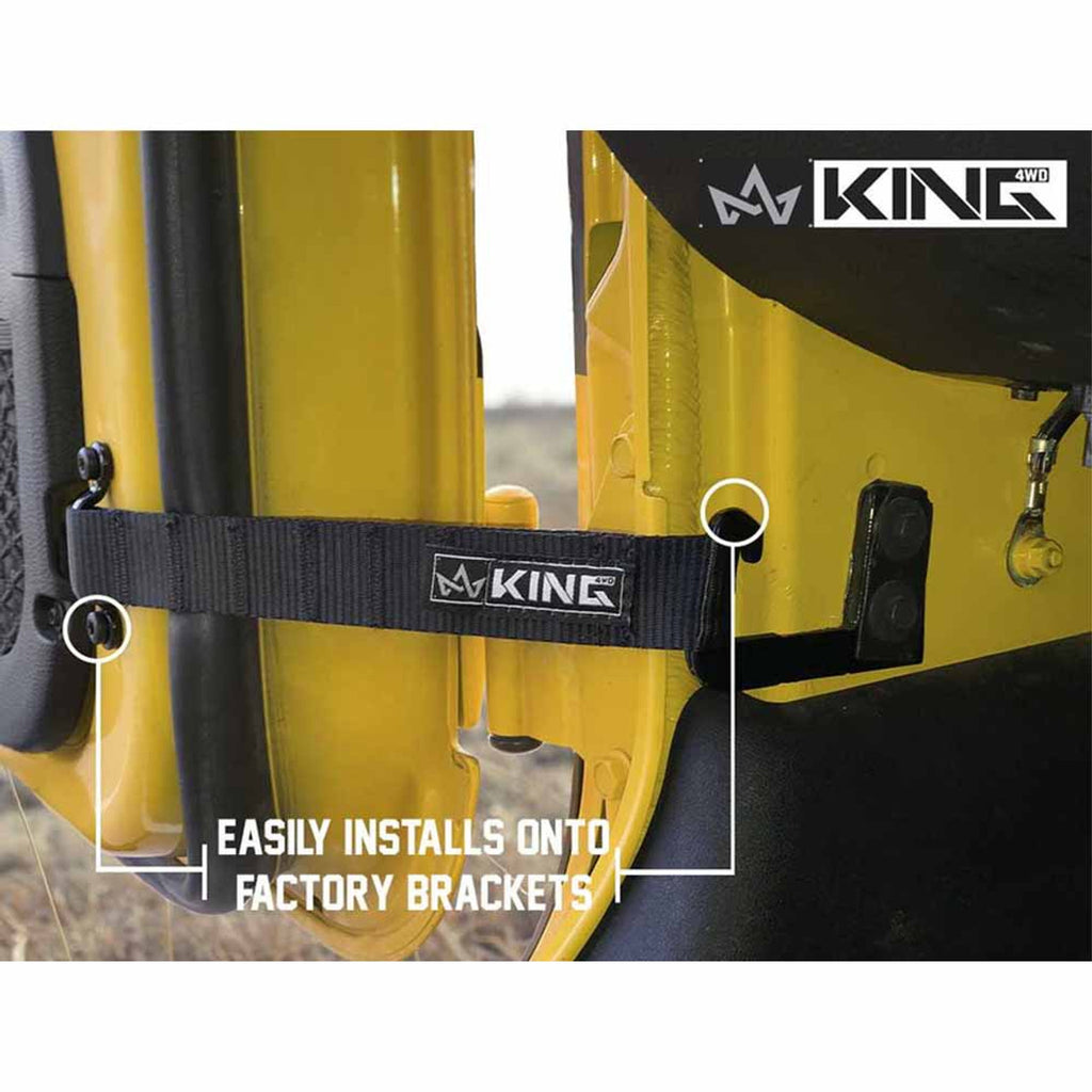 Heavy-Duty Adjustable Door Straps for Jeeps