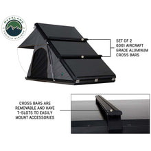 Load image into Gallery viewer, HD Mamba Clam Shell Aluminum Hard Shell Roof Top Tent, Grey Body &amp; Green Trim