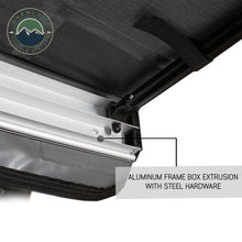 Load image into Gallery viewer, HD Nomadic 2.0 - 6.5&#39; Awning - Grey Body, Green Trim &amp; Black Travel Cover