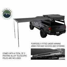 Load image into Gallery viewer, HD Nomadic 2.5 - 8.0&#39; Awning - Grey Body, Green Trim &amp; Black Travel Cover