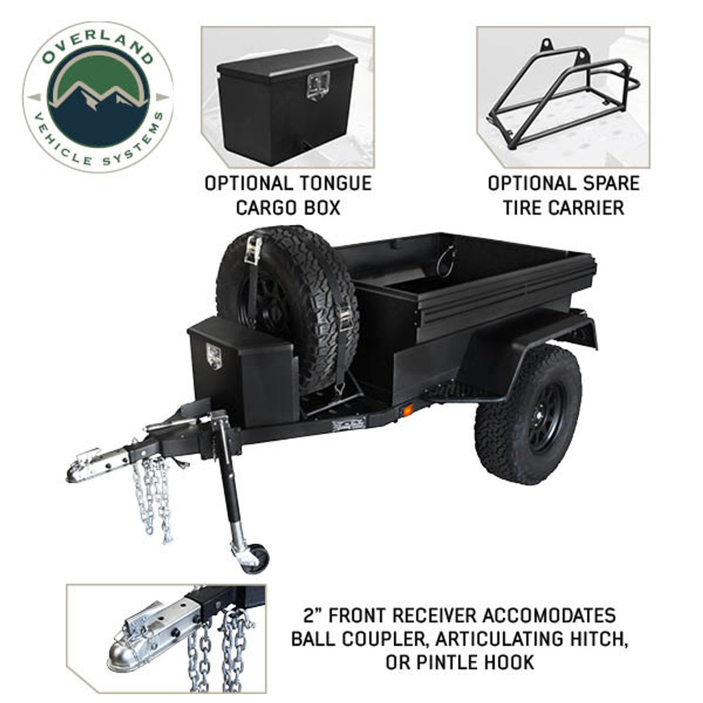 OVS Off Road Trailer - Military Style With Full Articulating Suspension