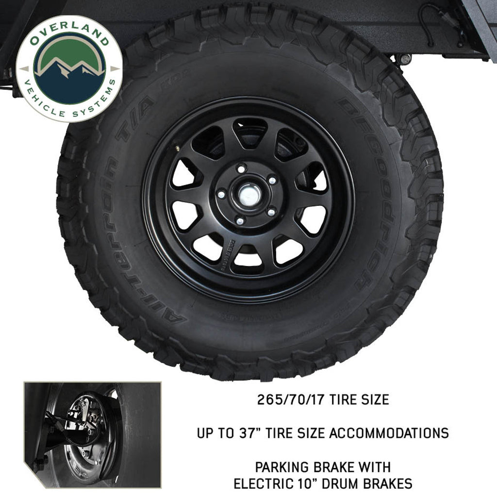 OVS Off Road Trailer - Military Style With Full Articulating Suspension
