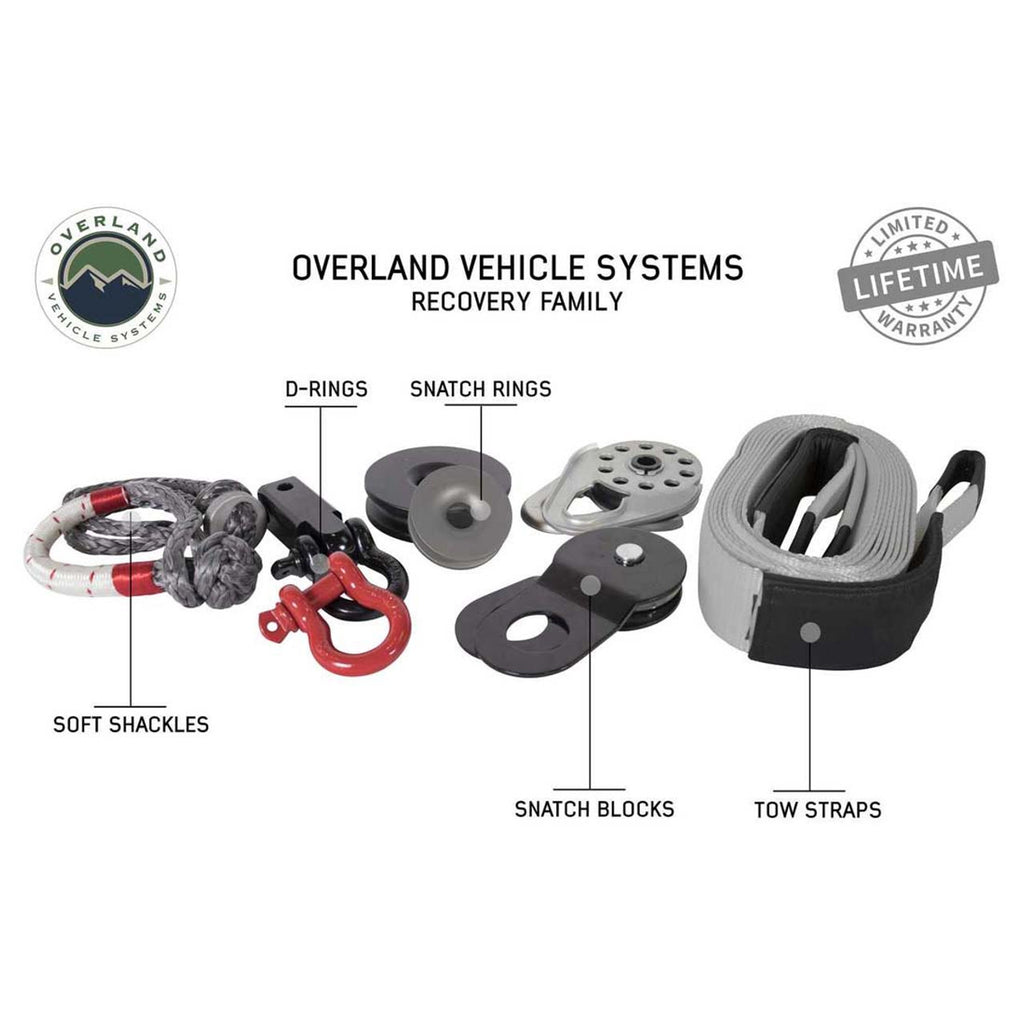 Recovery Shackle D-Ring 3/4" 4.75 Ton